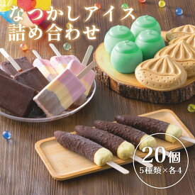 なつかしアイス 20個 5種詰め合わせセット ｜ フタバ食品 特デカチョコバー 3色トリノ メロンシャーベット 里もなか チョコバナナ レトロ 贈り物 ギフト 栃木県産品 宇都宮市