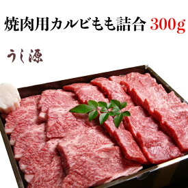 肉料理うし源 焼肉用カルビもも詰合300g UG-YTKB0503 [奈良県 宇陀市] FN0DT