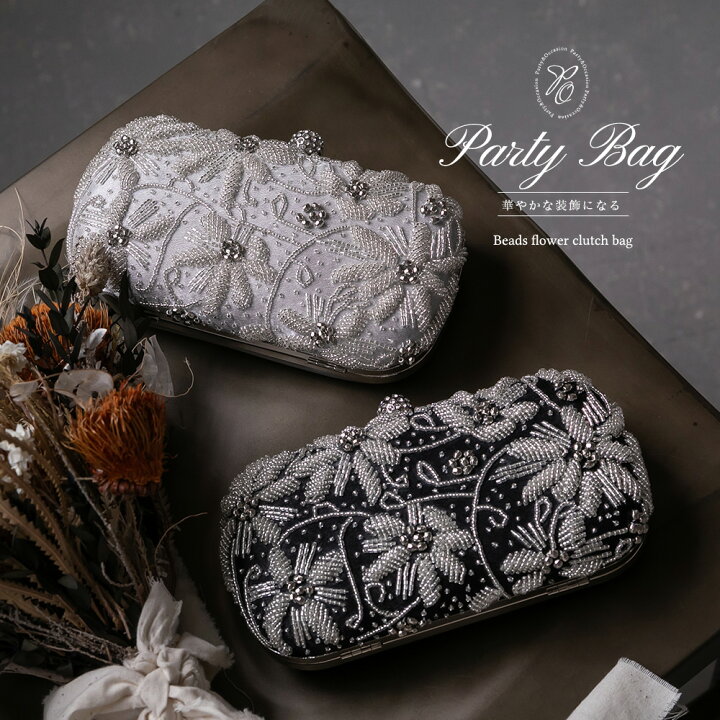 楽天市場】epic day エピックデイ 【5%OFF】ビーズ フラワー クラッチ 