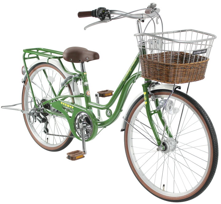 中古子供自転車2668 シボレー 22インチ 6段ギヤ LEDオート 