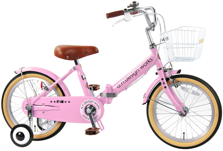 楽天市場】折りたたみ自転車 子供用 18インチ 女の子 男の子 キッズ 5 