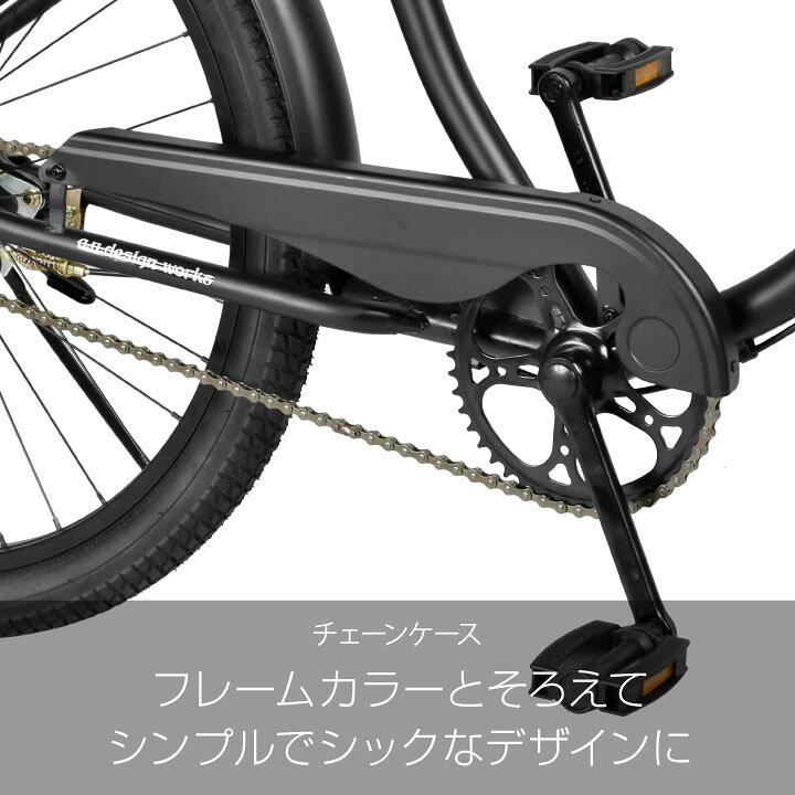 楽天市場】ビーチクルーザー 26インチ 自転車 太タイヤ おすすめ 