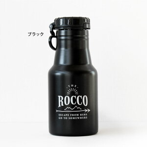 ROCCOロッコワンタッチボトルステンレス直飲み水筒350ml水筒アウトドアキャンプトレッキングレジャー通勤スポーツ保冷保温マイボトルマイ水筒ランチ