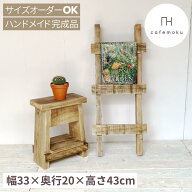 足場材 木製スツール ロー木製ベンチ ウッドベンチ 天然木 玄関椅子 花台 ダイニングベンチ 木のベンチ …