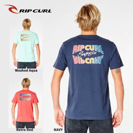 リップカール RIPCURLL メンズ　Tシャツ 半袖　サーフィン　サーフブランド　コットン　カジュアル　バックプリント　レディース