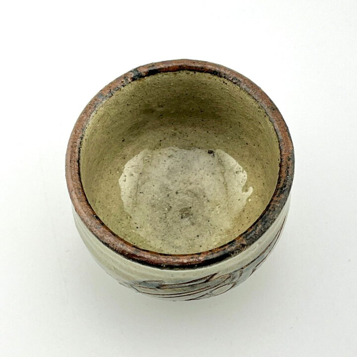 人間国宝 金城次郎 作品 湯呑 陶器 木箱付 ※海外発送の場合、木