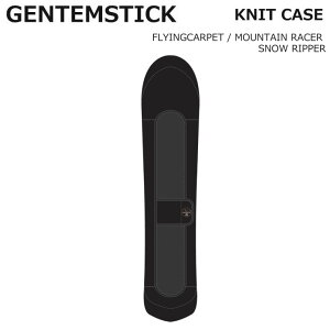 GENTEMSTICK QeXeBbN Xm[{[h FLYING CARPET^MOUNTAIN RACER^SNOW RIPPER p [BLK] jbgP[X \[Jo[yz