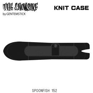 GENTEMSTICK QeXeBbN Xm[{[h jbgP[X SPOON FISH 141 146 152p [BLK] \[Jo[ \[K[h {[hP[X THE SNOWSURFyz