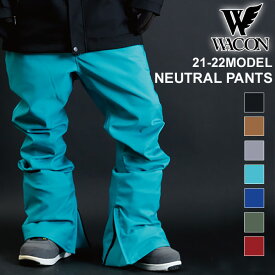 [ポッキリ価格] WACON スノーボードウェア メンズ パンツ NEUTRAL PANTS ニュートラル パンツ ワコン スノボパンツ