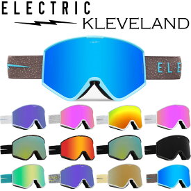 23-24 エレクトリック ゴーグル ELECTRIC KLEVELAND クリーブランド JAPAN FIT ジャパンフィット スノーボード スノボ SNOW Goggles