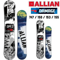 楽天市場】allian damage（ボード｜スノーボード用品  