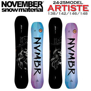 24-25 NOVEMBER ARTISTE mxo[ A[eBXg 138cm 142cm 146cm 148cm m[xo[ PARK ALLROUND fB[X jZbNX Xm[{[h  2024 2025 {Ki