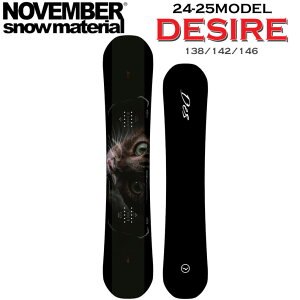24-25 mxo[ NOVEMBER DESIRE fUCA 138cm 142cm 146cm m[xo[ Og p[N fB[X jZbNX Xm[{[h 2024 2025 {Ki
