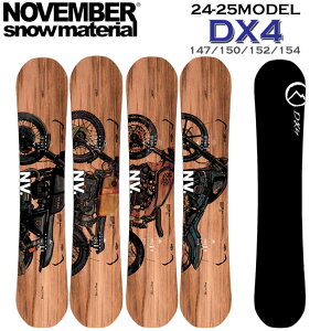 24-25 �m�x���o�[ NOVEMBER DX4 �f�B�G�b�N�X�t�H�[ DX FOUR 147cm 150cm 152cm 154cm �m�[�x���o�[ �O���g�� �p�[�N �����Y �X�m�[�{�[�h �� 2024 2025 ���{���K�i