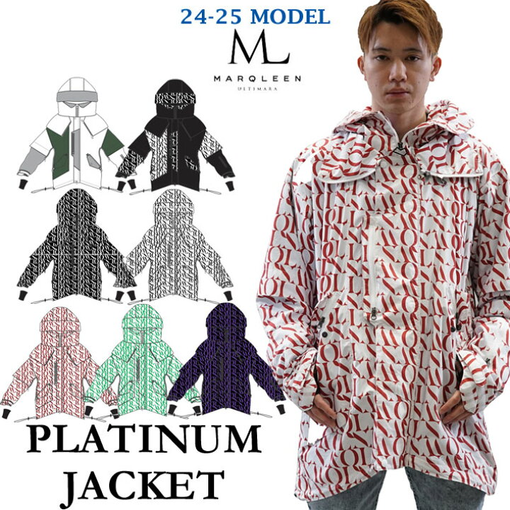 楽天市場】24-25 MARQLEEN マークリーン PLATINUM JACKET プラチナム 
