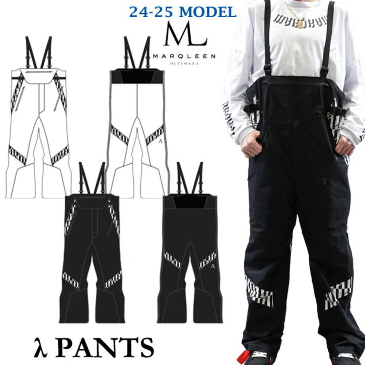 楽天市場】[予約] 24-25 MARQLEEN マークリーン λ PANTS ラムダ  