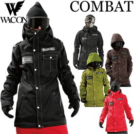 25-26 ワコン ウェア ジャケット WACON スノーボード ウェア メンズ COMBAT JACKET コンバット ジャケット 2025 2026 日本正規品