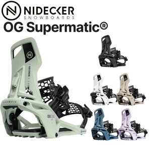 25-26 iCfbJ[ rfBO NIDECKER OG Supermatic X[p[}`bN BINDING XebvC Xm[{[h oCfBO 2025 2026 {Ki [\]