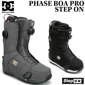 [予約商品] 25-26 ディーシー DC ブーツ PHASE BOA PRO STEP ON フェーズ ボア プロ ステップオン BOOTS スノーボード 2025 2026 日本正規品