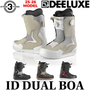 [\] 25-26 Xm[{[h fB[bNX u[c ID DUAL BOA ACfB[fA{A DEELUXE BOOTS S3 T[Ci[Cg Xm[{[h 2025 2026 {Ki