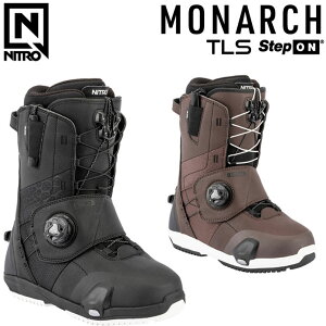 25-26 �i�C�g�� NITRO ���f�B�[�X �u�[�c MONARCH STEP ON ���i�[�N �X�e�b�v�I�� BOOTS �X�m�[�{�[�h 2025 2026 ���{���K�i�y���z