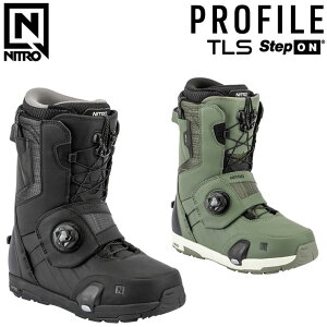25-26 �i�C�g�� NITRO �����Y �u�[�c PROFILE STEP ON �v���t�@�C�� �X�e�b�v�I�� BOOTS �X�m�[�{�[�h 2025 2026 ���{���K�i�y���z