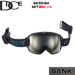 25-26 DICE GOGGLES S[O _CX BANK oN BK55194 Y WptBbg PHOTOCHROMIC^LIGHT GRAY^MIT GOLD 2025 2026 {Ki [\]