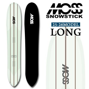 25-26 ���X �X�m�[�X�e�B�b�N LONG MOSS SNOWSTICK �p�E�_�[�{�[�h 184cm �����O POWDER �X�m�[�{�[�h �X�m�{ �� ���{���K�i