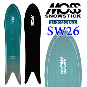 25-26 X Xm[XeBbN MOSS SNOWSTICK pE_[{[h SW26 126cm KIDS LbY JUNIOR WjA POWDER Xm[{[h Xm{   {Ki[\񏤕i]