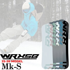 PV動画 [予約商品] 25-26 ダブルアールエックス スノーボード WRX SB Mk-S マークエス 142cm 145cm 149cm 152cm 155cmMW 158cmMW グラトリ カービング ユニセックス WRXSB ダブルアールエックスエスビー オガサカ製 井口勝文 いぐっちゃん スノボ 板 2025 2026 日本正規品