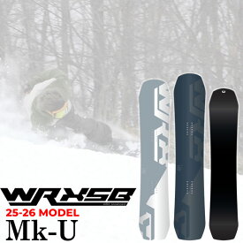 PV動画 [予約商品] 25-26 ダブルアールエックス スノーボード WRX SB Mk-U マークユー 141cm 145cm 149cm 152cm 155cm グラトリ カービング ユニセックス WRXSB ダブルアールエックスエスビー オガサカ製 井口勝文 いぐっちゃん スノボ 板 2025 2026 日本正規品