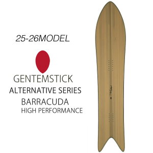 25-26 GENTEMSTICK QeXeBbN oN[_ nCptH[}X 157.3cm BARRACUDA HIGH PERFORMANCE QeXeBbN Xm[{[h pE_[{[h  2025 2026