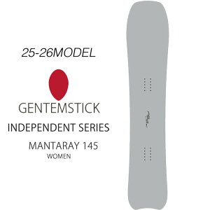 25-26 Xm[{[h GENTEMSTICK MANTARAY 145 145cm QeXeBbN }^C fB[X pE_[{[h  2025 2026