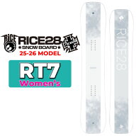 25-26 ライス 28 スノーボード RICE28 RT7 アールティー セブン レディース 139cm 142cm 145cm オールラ…