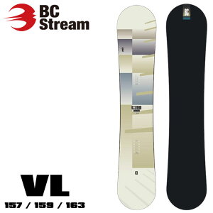 [\񏤕i] 25-26 BC Stream Xm[{[h RIDER'S SPEC VL 157cm 159cm 163cm JOINT ؗ I[Eh Xm[{[h Xm{  SNOW BOARDS 2025 2026