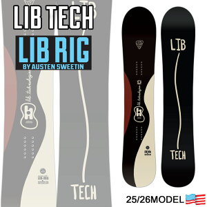 25-26 uebN Xm[{[h LIB TECH LIB RIG u O I[XeEXEB[eB 153cm 155cm 157cm 159cm 162cm 160w Y fB[X  2025 2026