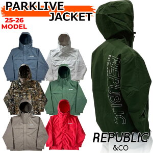 25-26 pubN REPUBLIC & CO EFA PARKLIVE JACKET Xm[{[h p[NCu WPbg Y fB[X Xm[{[hEFA Xm[EFA[ AEghA Lv ނ XP[g{[h 202