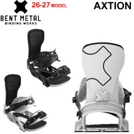 26-27 ベントメタル BENTMETAL ビンディング AXTION アクション BINDING スノーボード バインディング メンズ オールマウンテン フリースタイル 2026 2027 日本正規品