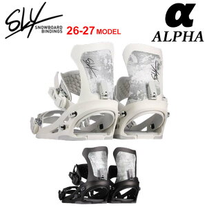 [�\�񏤕i] 26-27 �X���C SLY �r���f�B���O �� ALPHA �A���t�@ �O���g�� �O���g����p BINDING �X�m�[�{�[�h �o�C���f�B���O �x�� �� ���c �� FLUX �t���b�N�X 2026 2027 ���{���K�i