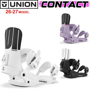 [�\�񏤕i] 26-27 �X�m�[�{�[�h ���j�I�� �r���f�B���O CONTACT [WOMAN] �R���^�N�g ���f�B�[�X UNION BINDING �o�C���f�B���O 2026 2027 ���{���K�i