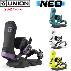 [�\�񏤕i] NEW���f�� 26-27 �X�m�[�{�[�h ���j�I�� �r���f�B���O UNION NEO �l�I UNION BINDING �o�C���f�B���O 2026 2027 ���{���K�i