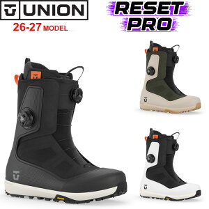 [�\�񏤕i] ���ʌ��� 26-27 ���j�I�� UNION �u�[�c RESET PRO ���Z�b�g�v�� BOOTS �X�m�[�{�[�h 2026 2027 ���{���K�i