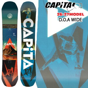 [�\�񏤕i] 26-27 �L���s�^ �X�m�[�{�[�h CAPITA DOA WIDE �f�B�[�I�[�G�[ ���C�h �I�[�����E���h �p�[�N �p�E�_�[ �X�m�{ �� 2026 2027 ���{���K�i