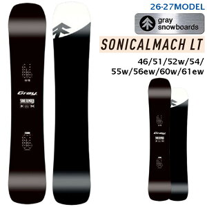 [�\�񏤕i] 26-27 �O���C GRAY SONICALMACH LT �\�j�J���}�b�n ���C�g 146cm 151cm 152wcm 154cm 155wcm 156ewcm 160wcm 161ewcm �O���g�� �J�[�r���O �X�m�[�{�[�h �}�b�n 2026 2027 ���{���K�i