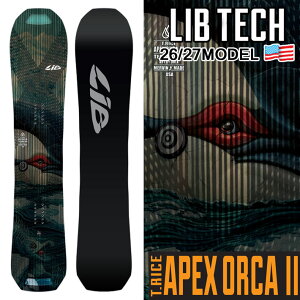 [�\�񏤕i] 26-27 ���u�e�b�N LIB TECH �X�m�[�{�[�h T.RICE APEX ORCA II �g���r�X�E���C�X �G�[�y�b�N�X �I���J �c�[ 153cm 156cm 159cm TRAVIS RICE �� 2026 2027 ���{���K�i