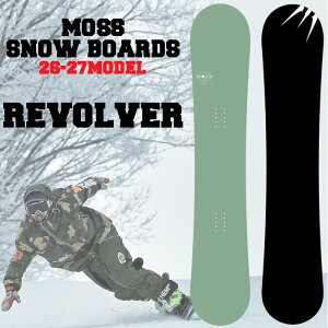 [�\�񏤕i] 26-27 MOSS REVOLVER ���{���o�[ ���X �X�m�[�{�[�h 142.5cm 147.5cm 151cm 154cm 157cm 160cm �e�N�j�J�� �J�[�r���O �I�K�T�J�� �X�m�{ �� ���{���K�i