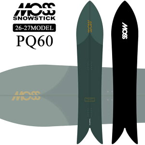 [�\�񏤕i] 26-27 ���X �X�m�[�X�e�B�b�N PQ60 MOSS SNOWSTICK �p�E�_�[�{�[�h 160cm POWDER �X�m�[�{�[�h �X�m�{ �� ���{���K�i