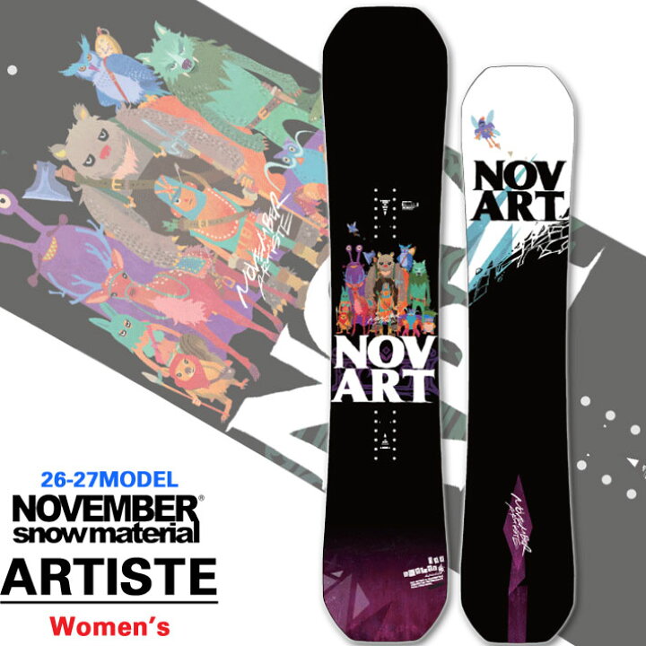 楽天市場】[予約商品] 26-27 ノベンバー SNOWBOARD NOVEMBER 