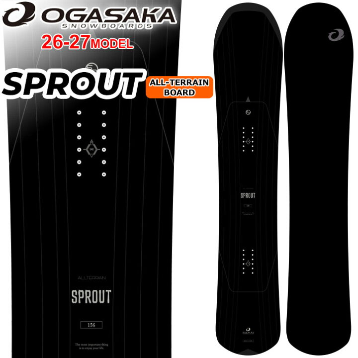 楽天市場】[予約商品] 26-27 オガサカ OGASAKA スノーボード SPROUT