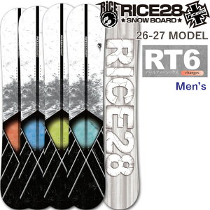 [�\�񏤕i] 26-27 RICE28 SNOWBOARD ���C�X 28 �X�m�[�{�[�h RT6 �A�[���e�B�[ �V�b�N�X �����Y 148cm 150cm 152cm 154cm �I�[�����E���h �O���g�� �I�K�T�J�� ������� ����������� �X�m�{ �� 2026 2027 ���{��